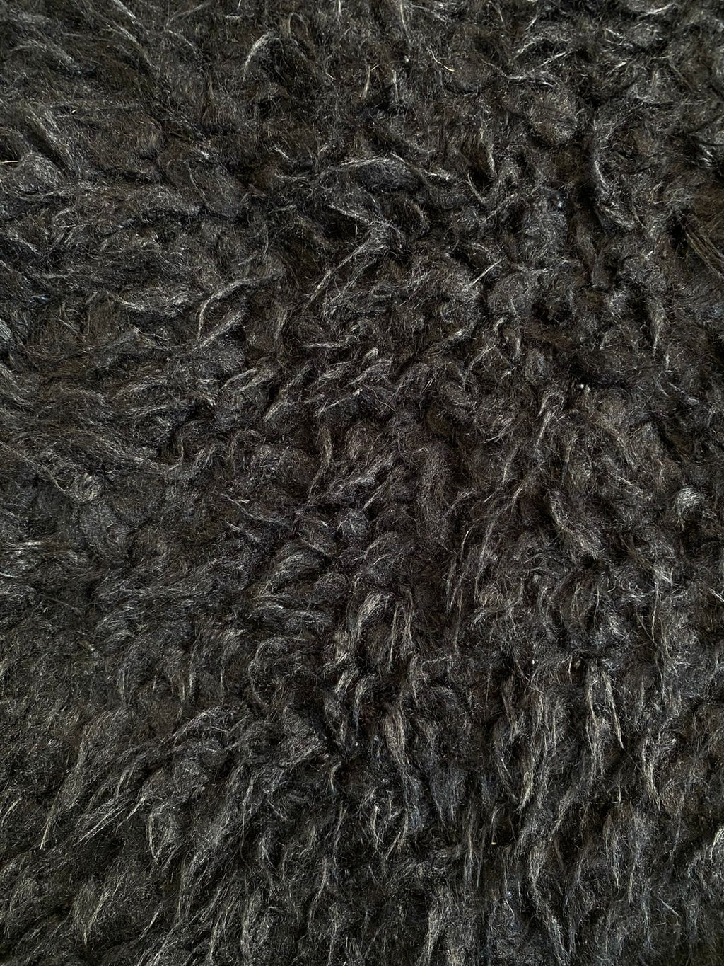 Emoi by Emonite Black Faux Fur Cropped Vest