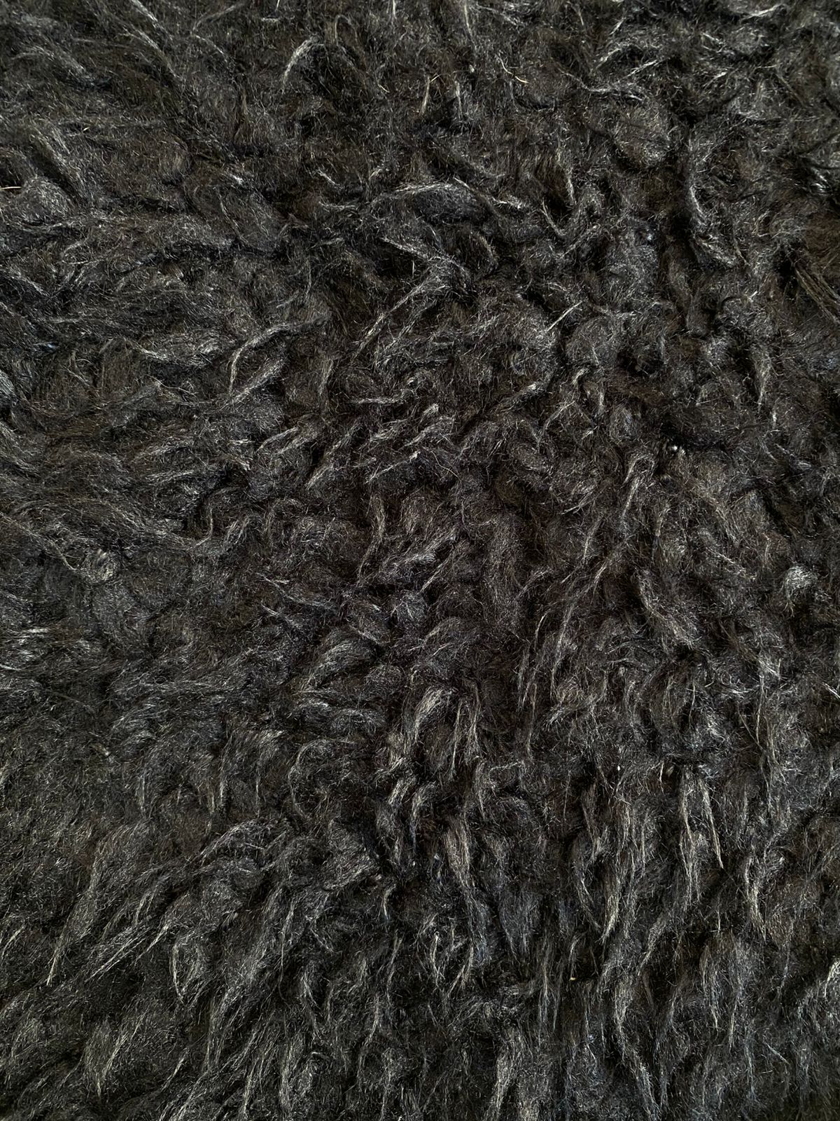 Emoi by Emonite Black Faux Fur Cropped Vest