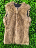 Yessica Faux Fur Sleeveless Vest