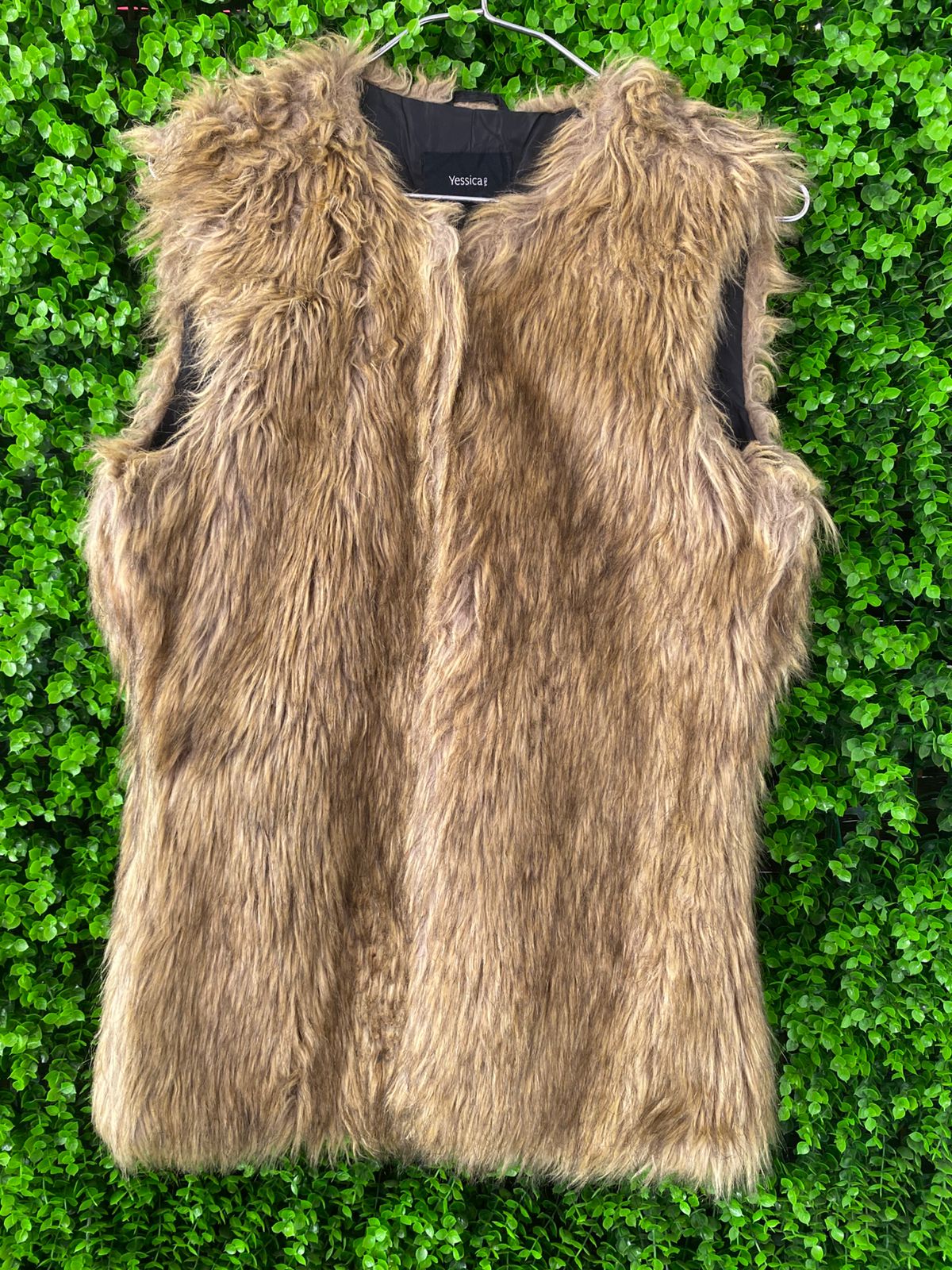 Yessica Faux Fur Sleeveless Vest