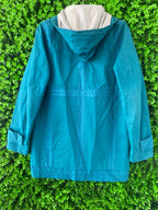 Comptoir des Cotonniers Teal Hooded Jacket