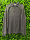 Charcoal Long-Sleeve H&M Polo Top