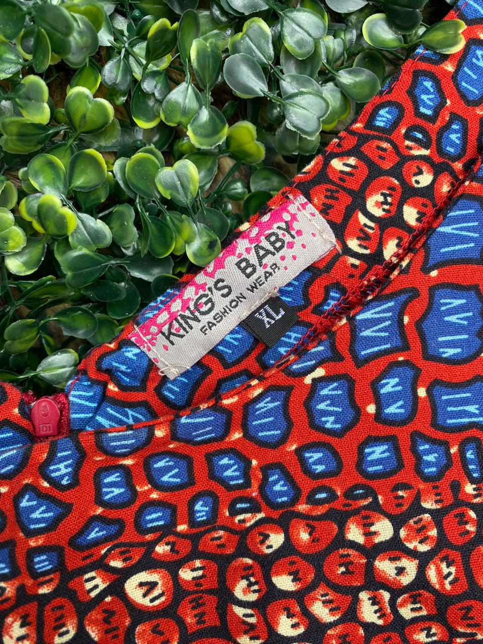 Printed Hi-Lo Sleeveless Top