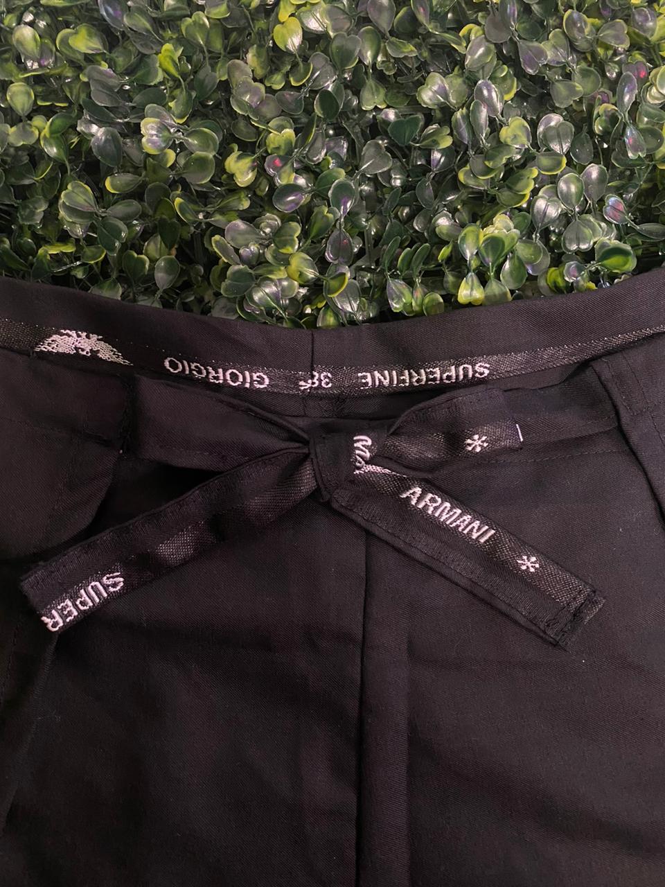 Black Tailored Trousers
