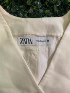Zara Cream Tailored Waistcoat