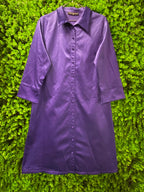 Lavender Shirt Dress