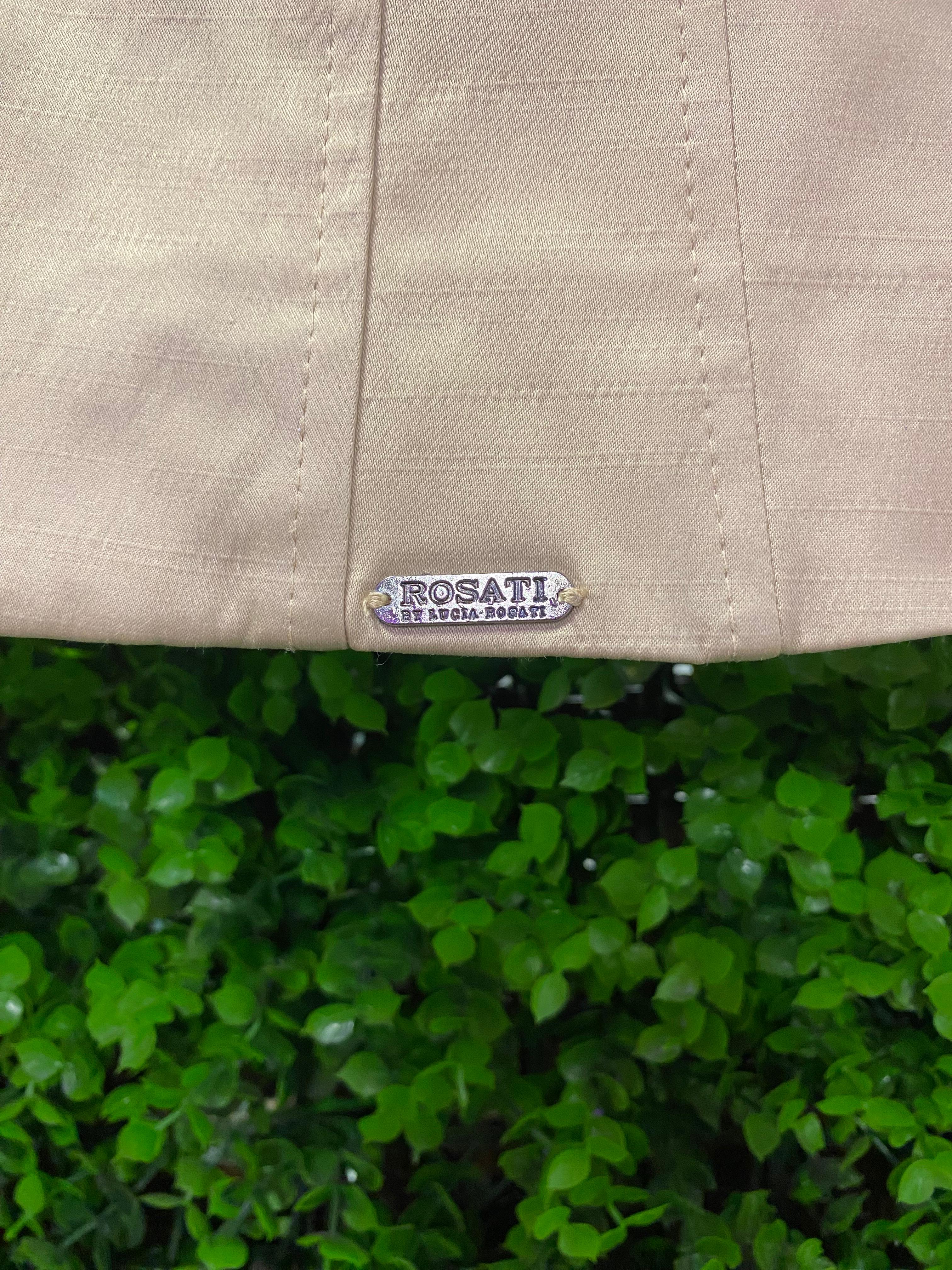 Rosati Champagne Cropped Blazer