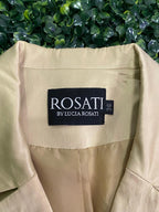 Rosati Champagne Cropped Blazer
