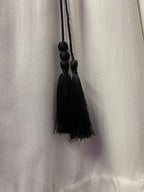 Ivory Tassel Tie Blouse