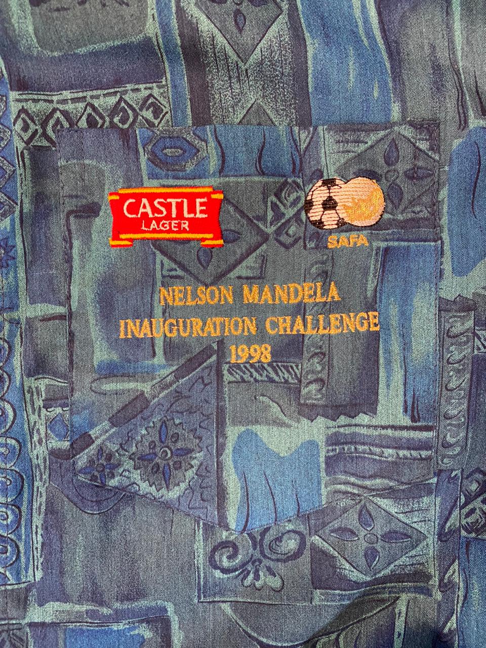 Vintage Castle Lager Nelson Mandela Inauguration Challenge Shirt