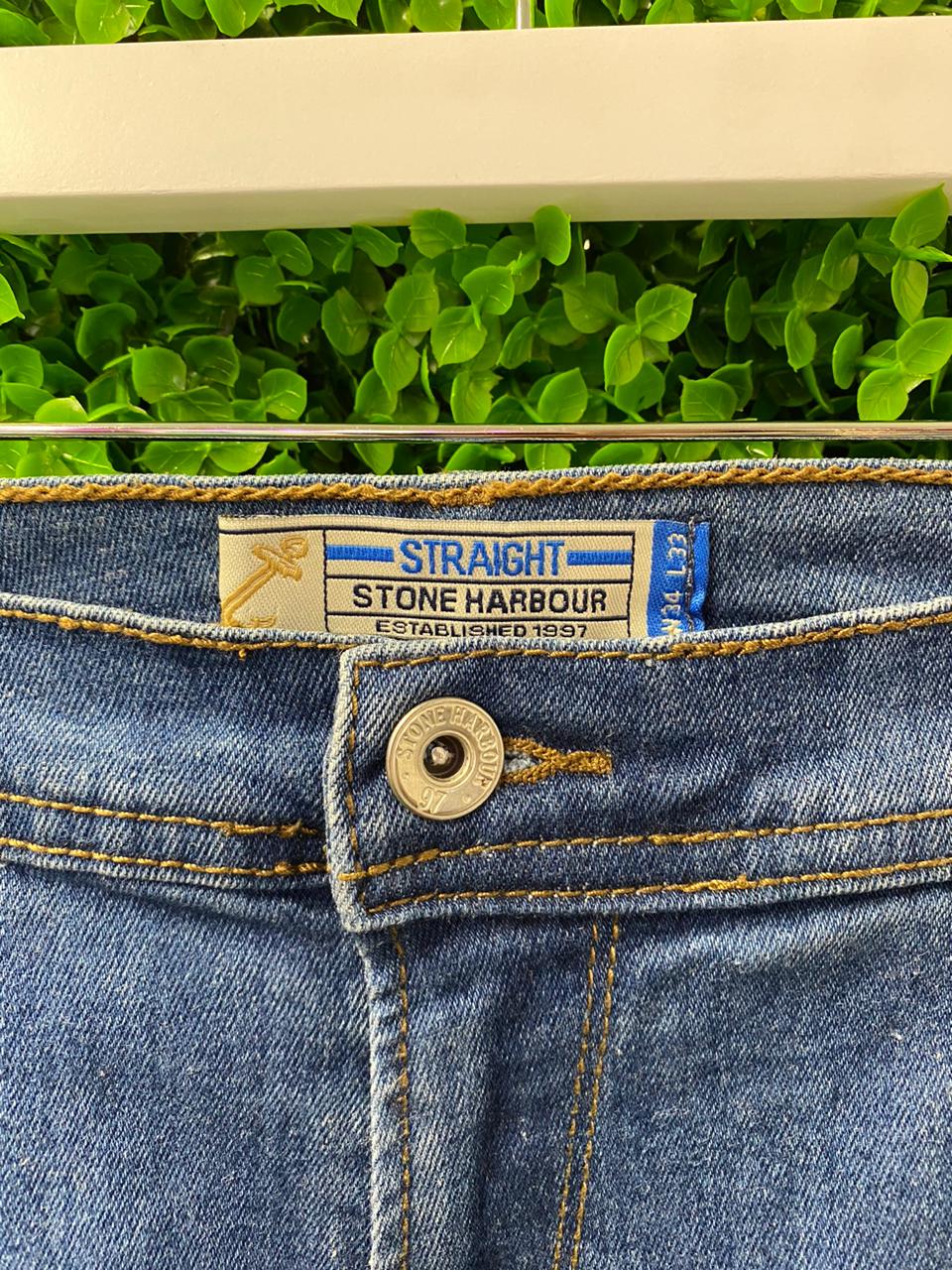 Straight Stone Harbour Light Wash Jeans