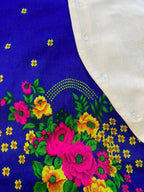 Colourblock Floral Statement Blouse