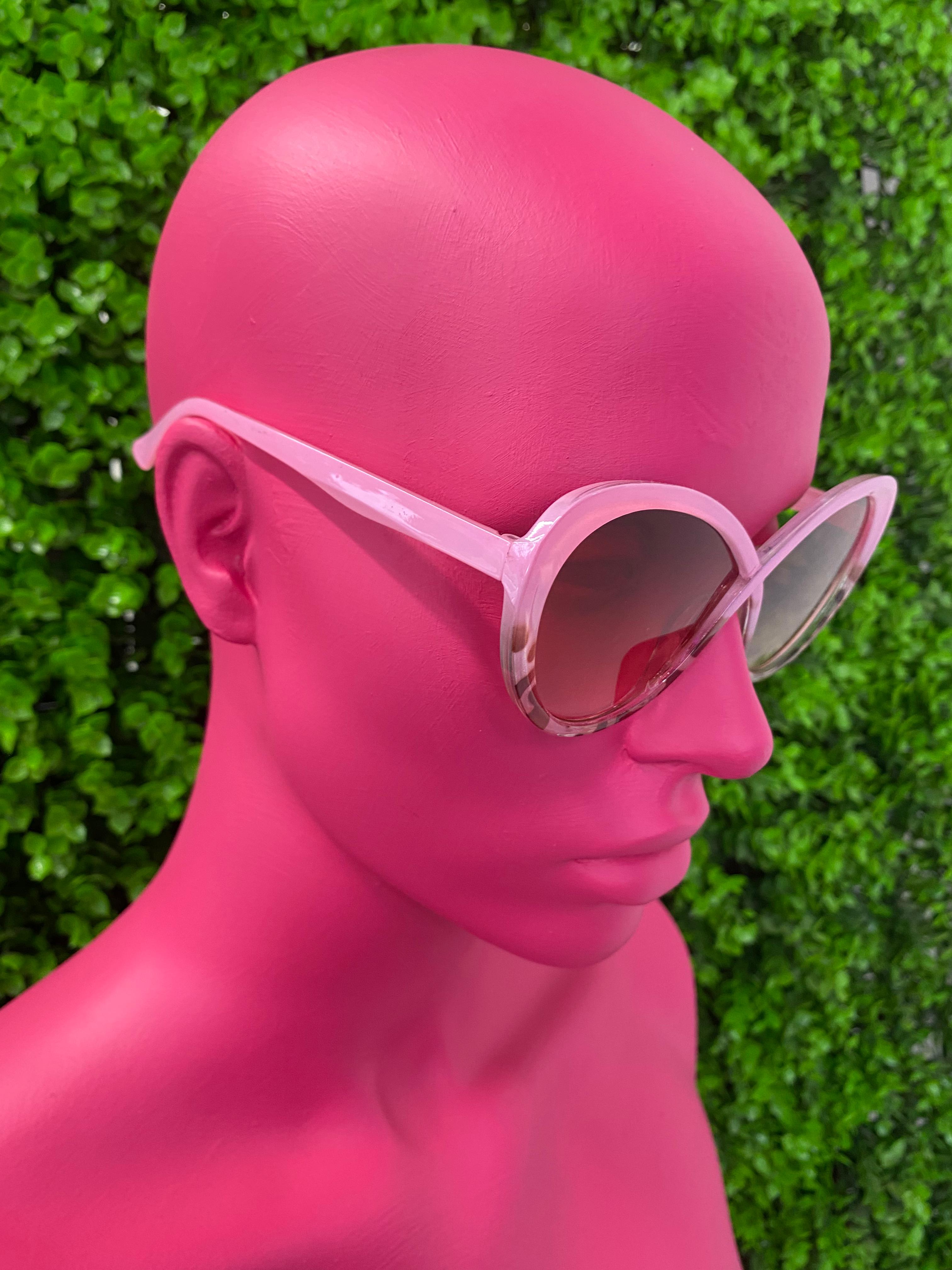 Blush Heart Cat-Eye Sunglasses