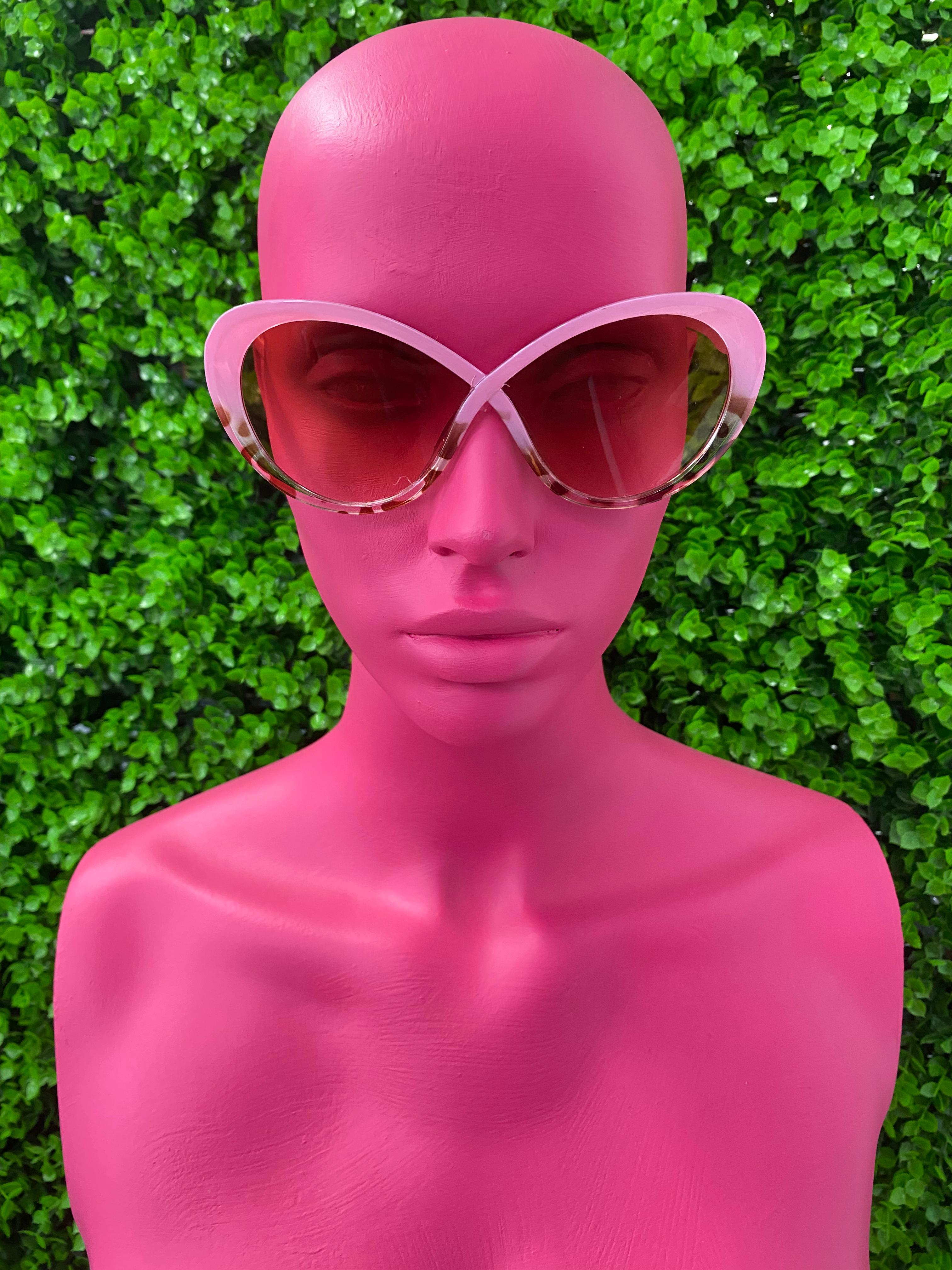 Blush Heart Cat-Eye Sunglasses