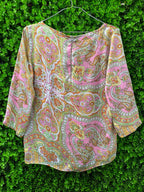 Woolworths Pastel Paisley Blouse