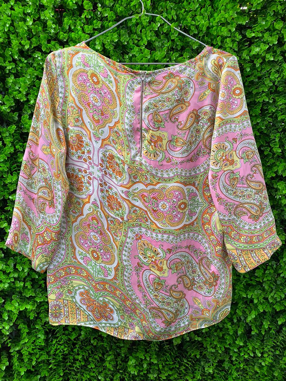 Woolworths Pastel Paisley Blouse