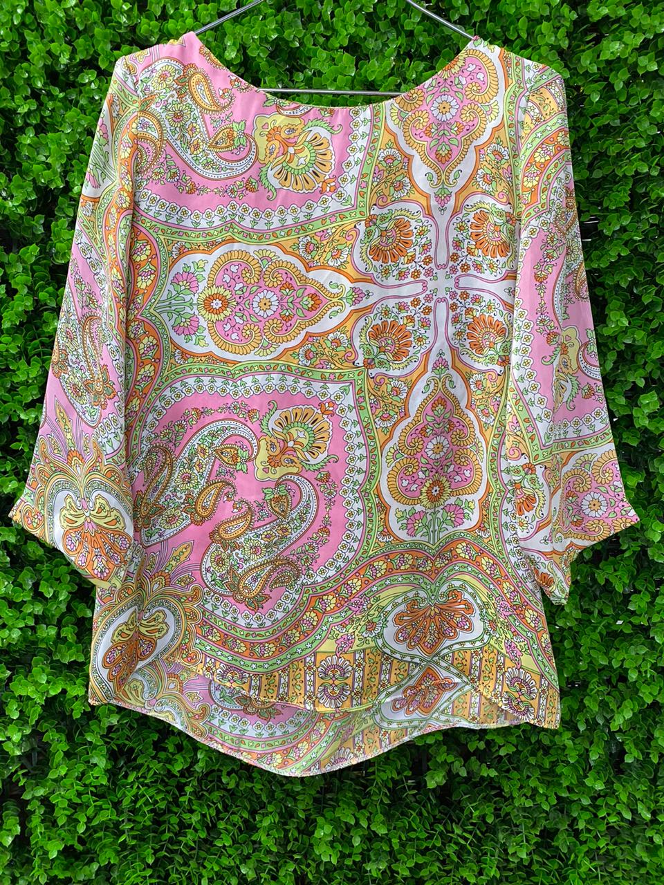Woolworths Pastel Paisley Blouse