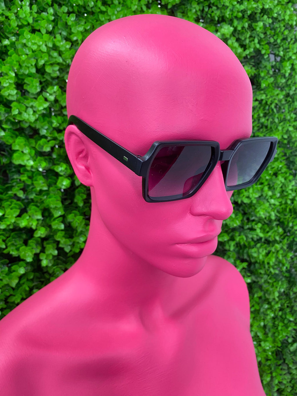 Black Gradient Square Sunglasses