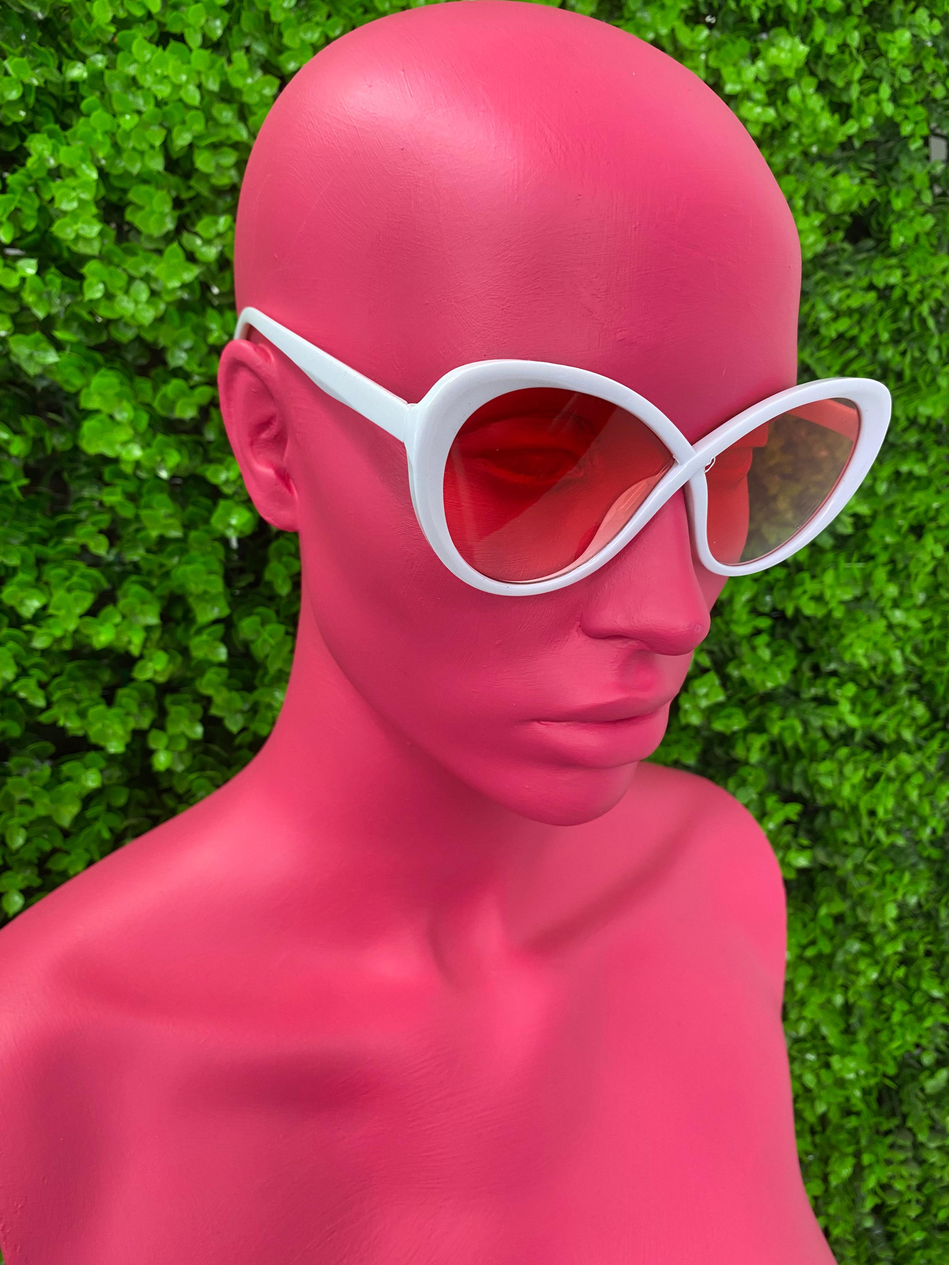 White Butterfly Sunglasses