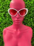 White Butterfly Sunglasses