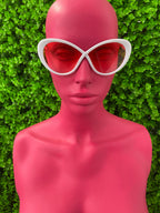 White Butterfly Sunglasses