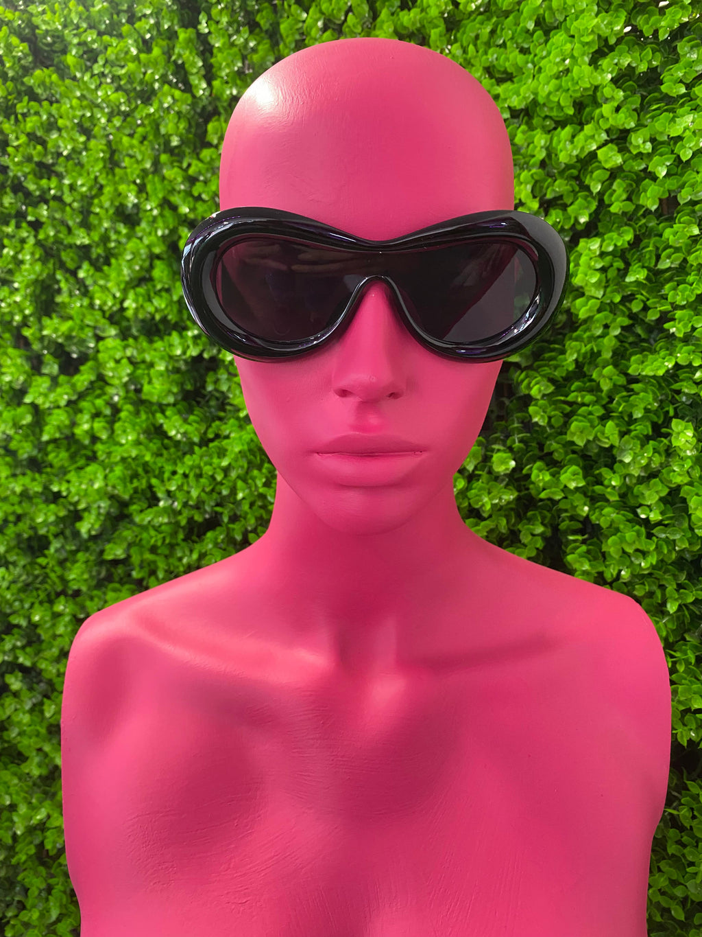 Black Wrap Butterfly Sunglasses