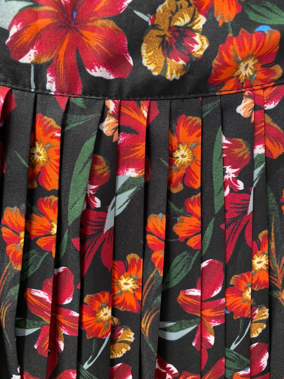 Auburn Pleated Skirt