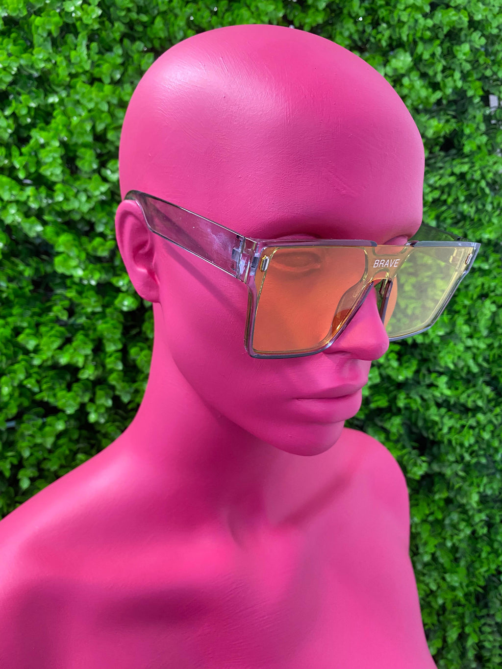 Translucent Shield Sunglasses