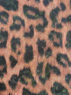 Leopard Print Mesh Dress