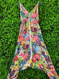 Tropical Floral Harem Jumpsuit