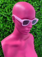 Blush Retro Cat-Eye Sunglasses