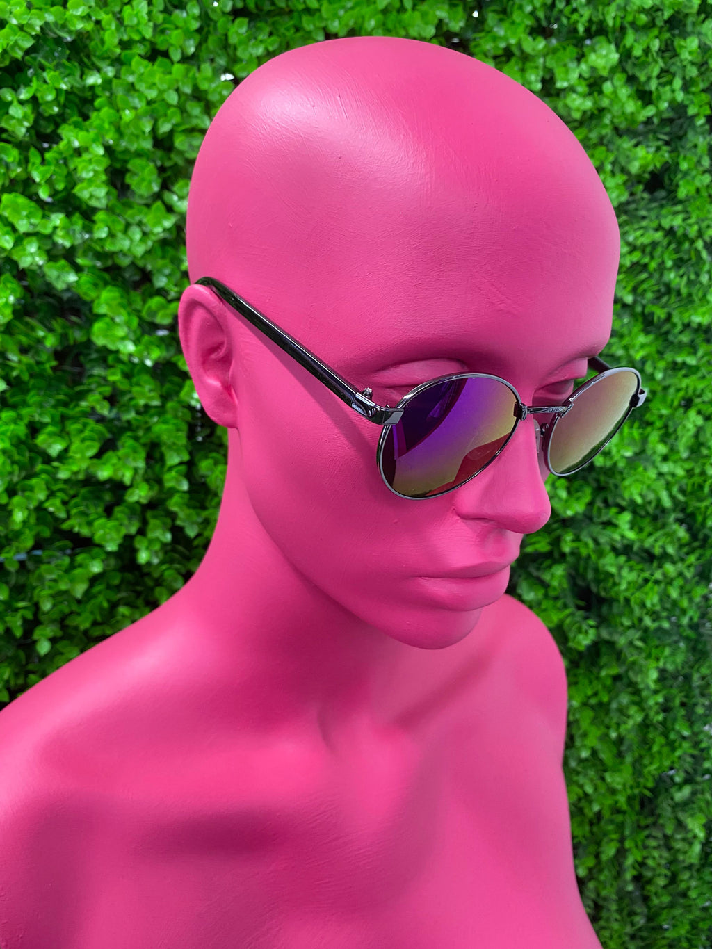 Purple Aviator Sunglasses