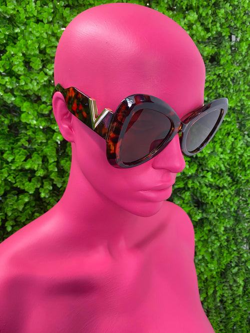 Black Butterfly Statement Sunglasses