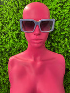 Grey Square Sunglasses