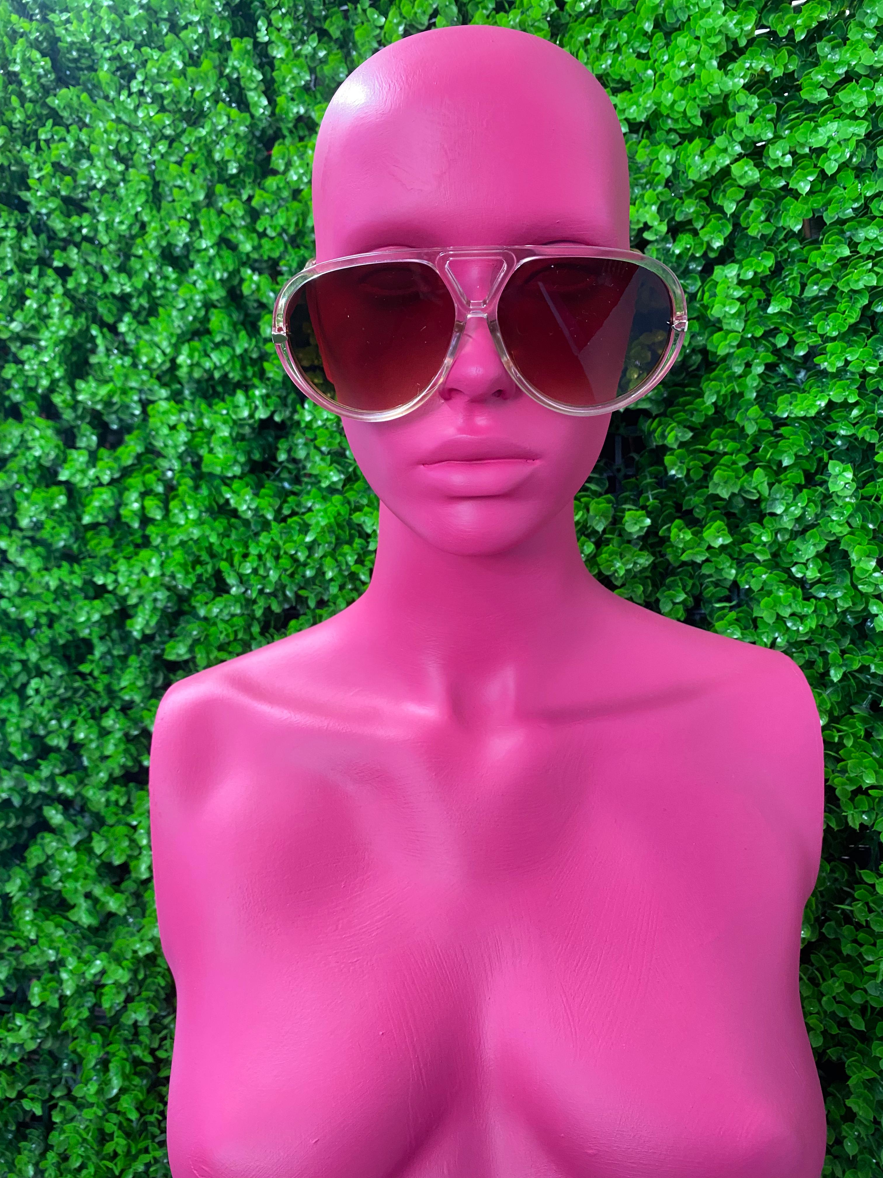 Rose Aviator Sunglasses