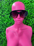 Black Shield Sunglasses