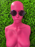Black Round Sunglasses
