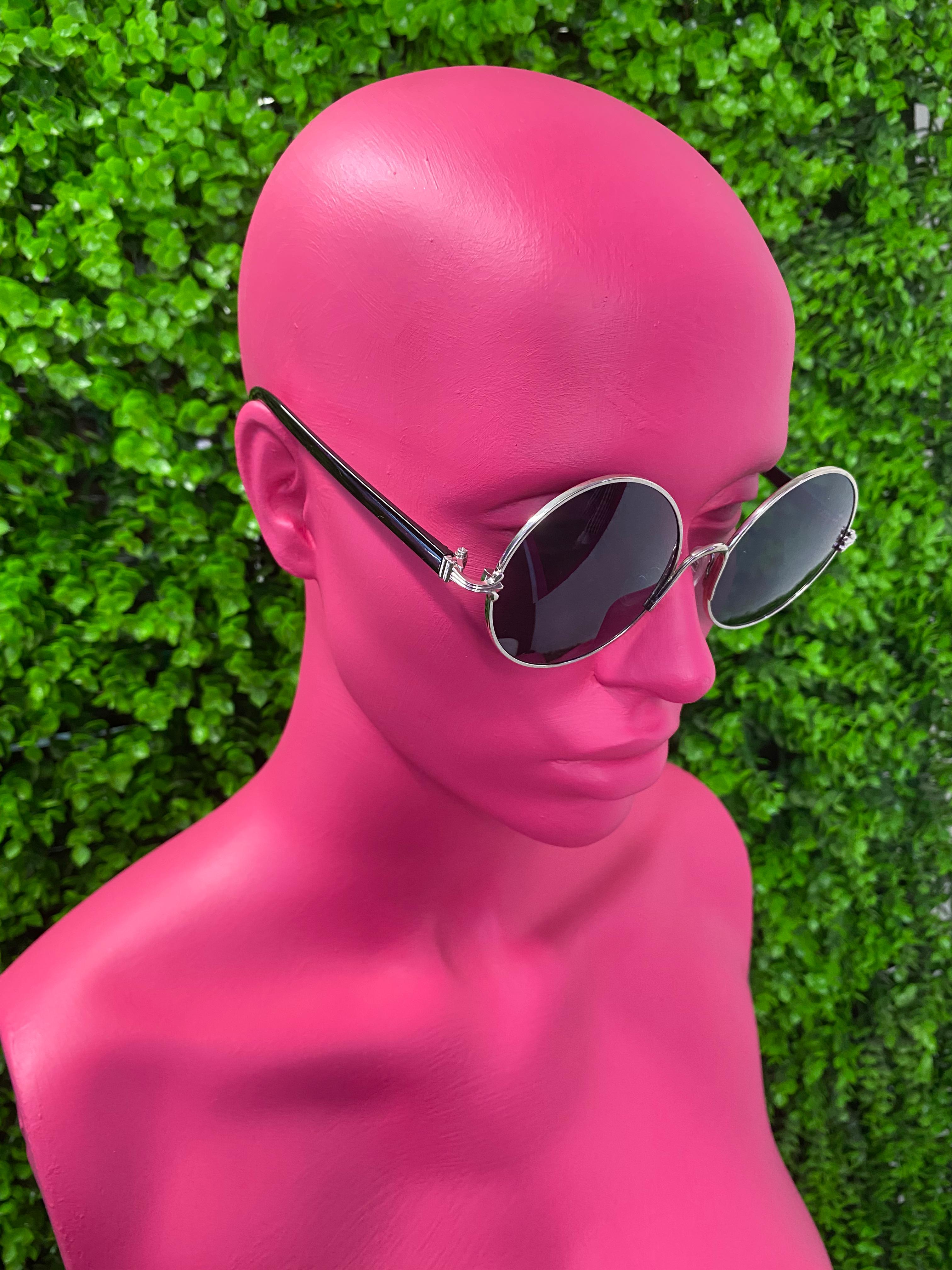 Black Round Sunglasses