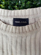 H&M L.O.G.G. Ribbed Knit Sweater