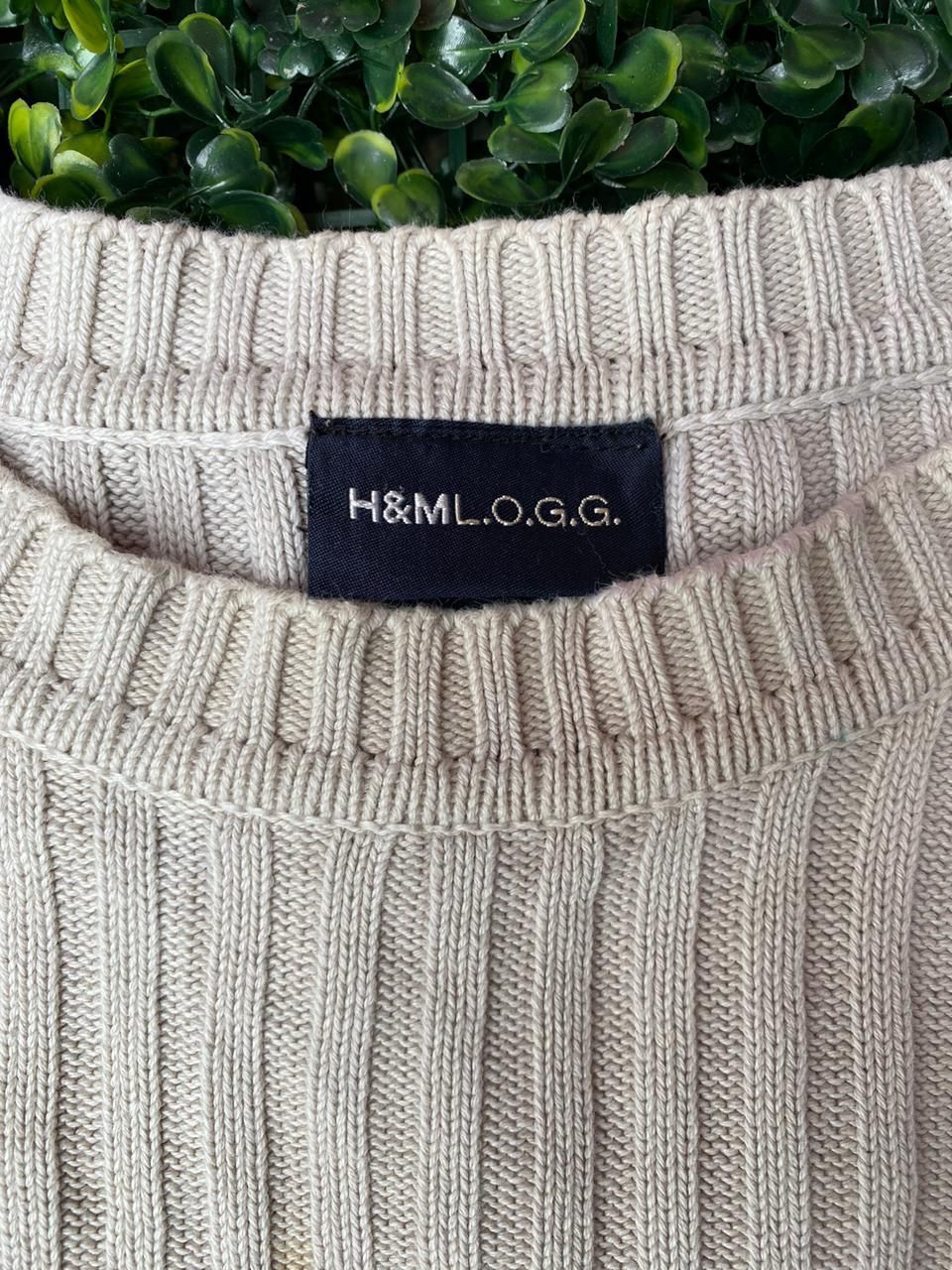 H&M L.O.G.G. Ribbed Knit Sweater