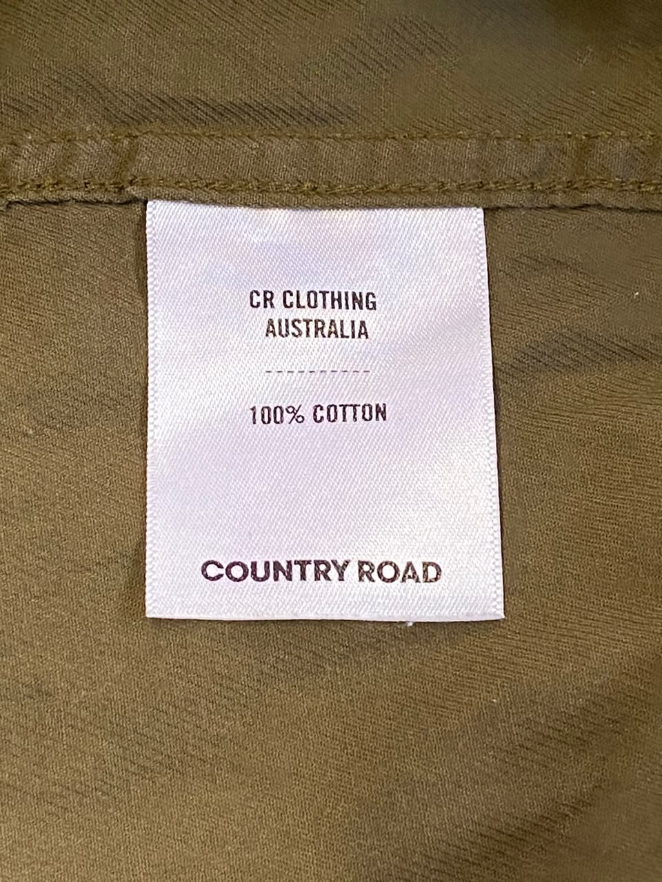 Country Road Khaki Cotton Utility Pocket Jacket