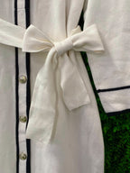 Woolworths Cream Belted Long Cardigan
