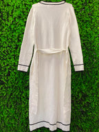Woolworths Cream Belted Long Cardigan