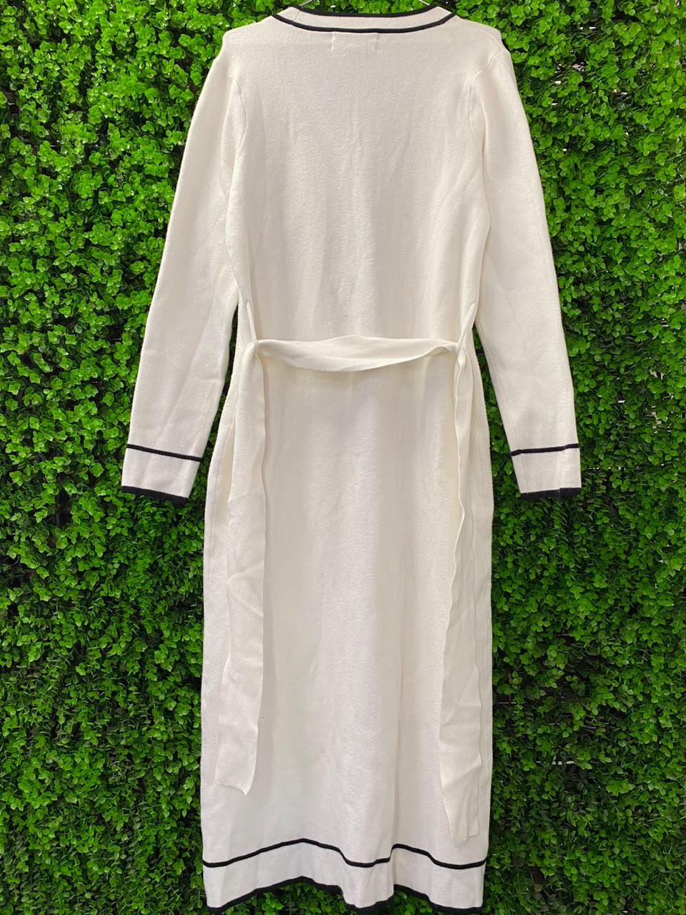 Woolworths Cream Belted Long Cardigan