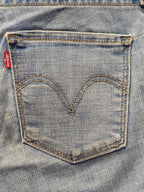 Levi's Light-Wash Curve Skinny Jeans