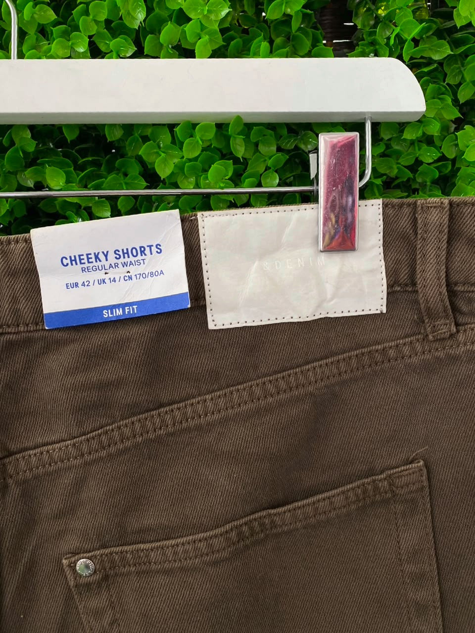 Cheeky Chocolate Brown Denim Mini Shorts