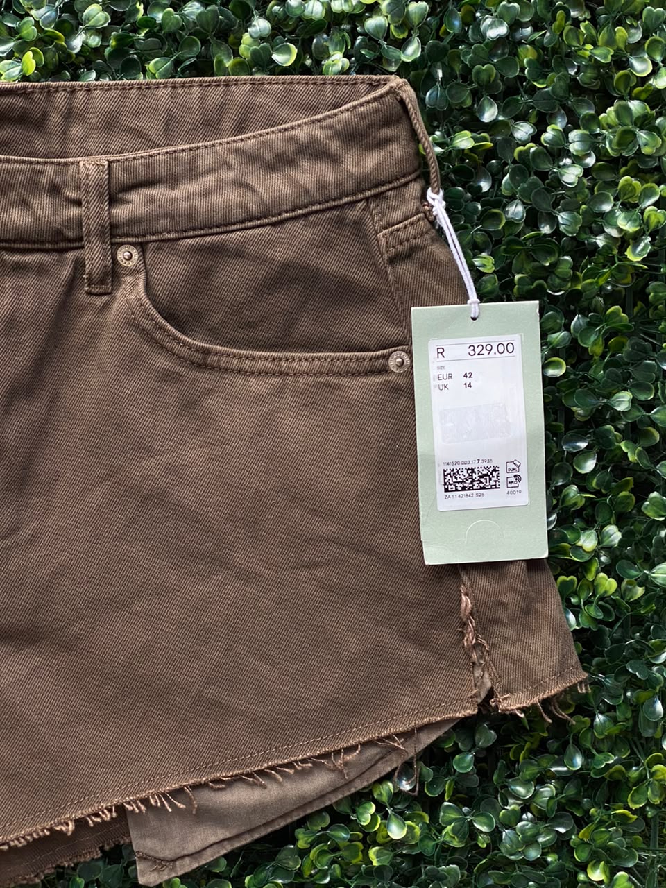 Cheeky Chocolate Brown Denim Mini Shorts