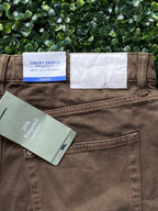 Cheeky Chocolate Brown Denim Mini Shorts