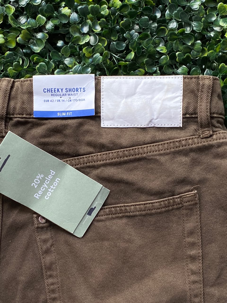 Cheeky Chocolate Brown Denim Mini Shorts