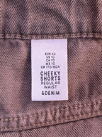 Cheeky Chocolate Brown Denim Mini Shorts